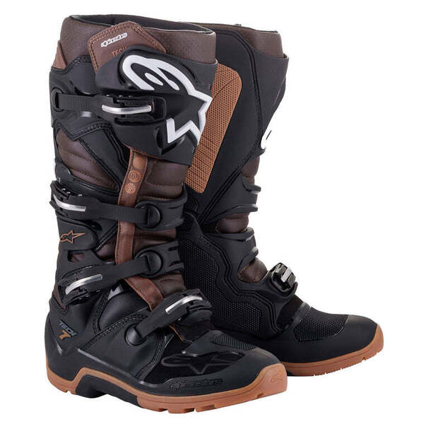 Botas alpinestars tech 7 Enduro Negro/Café Oscuro
