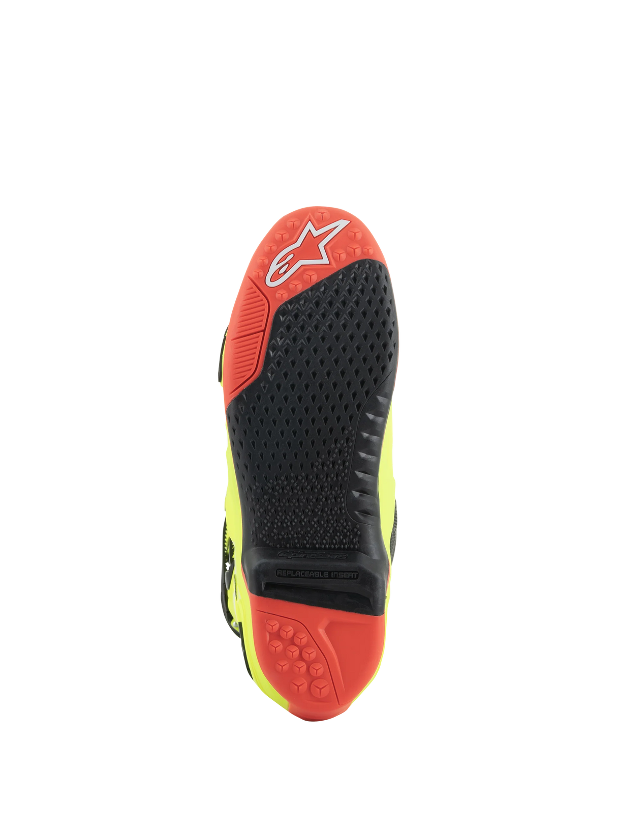 Botas Alpinestars Tech 10 Amarillo Fluor/ Negro/ Rojo Fluor