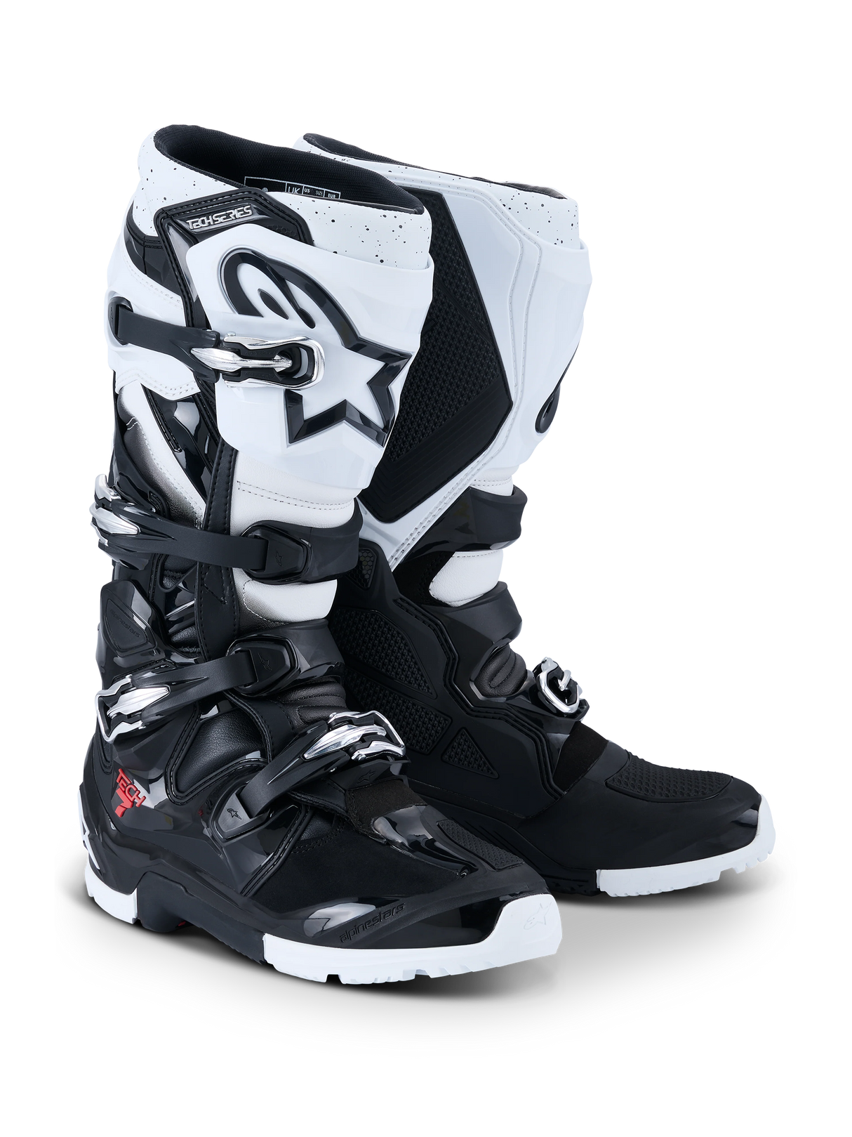 Botas Alpinestars Tech 7 Enduro Negro/ Blanco
