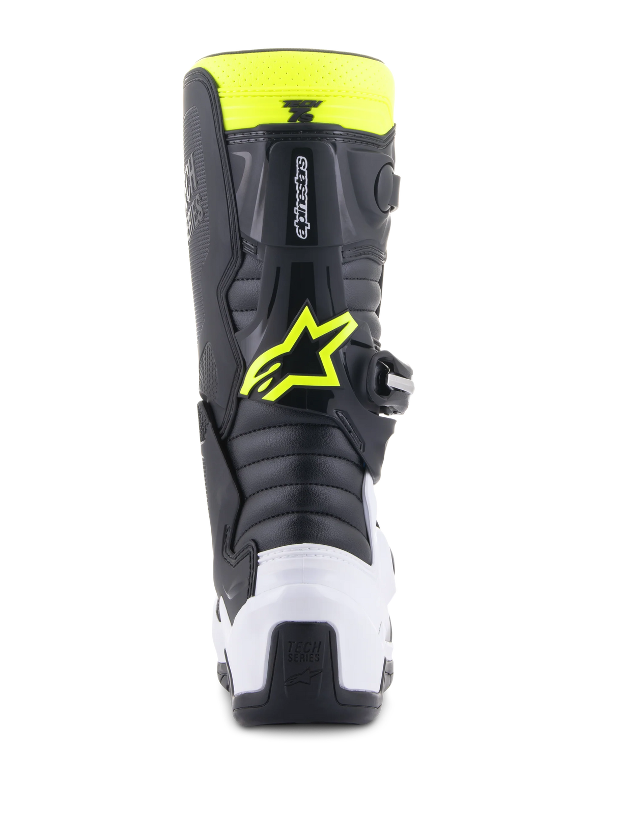 Botas Niño Alpinestars Tech 7S Negro/ Azul/ Amarillo Fluor