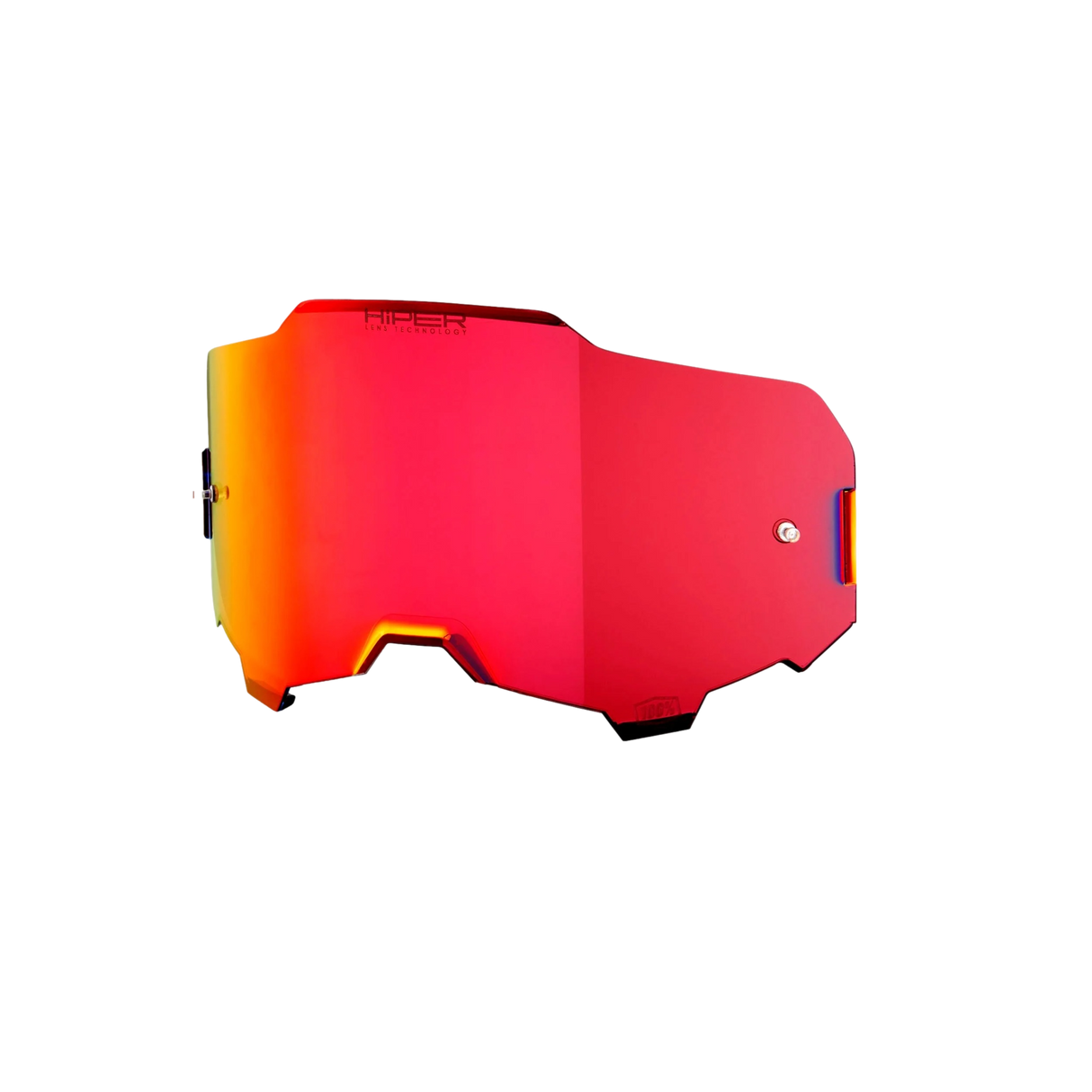 Mica Antiparra 100% Armega Replacement- Hiper Mirror Red Lens