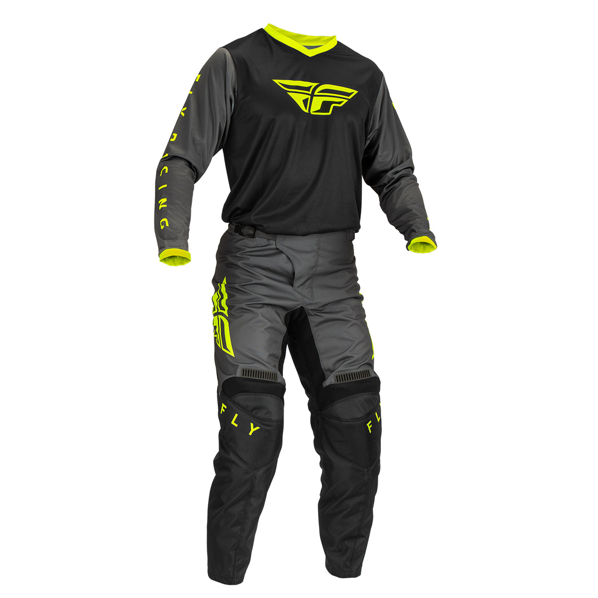 TRAJE F-16 2023 ADULTO BLACK/GREY/HI-VIS