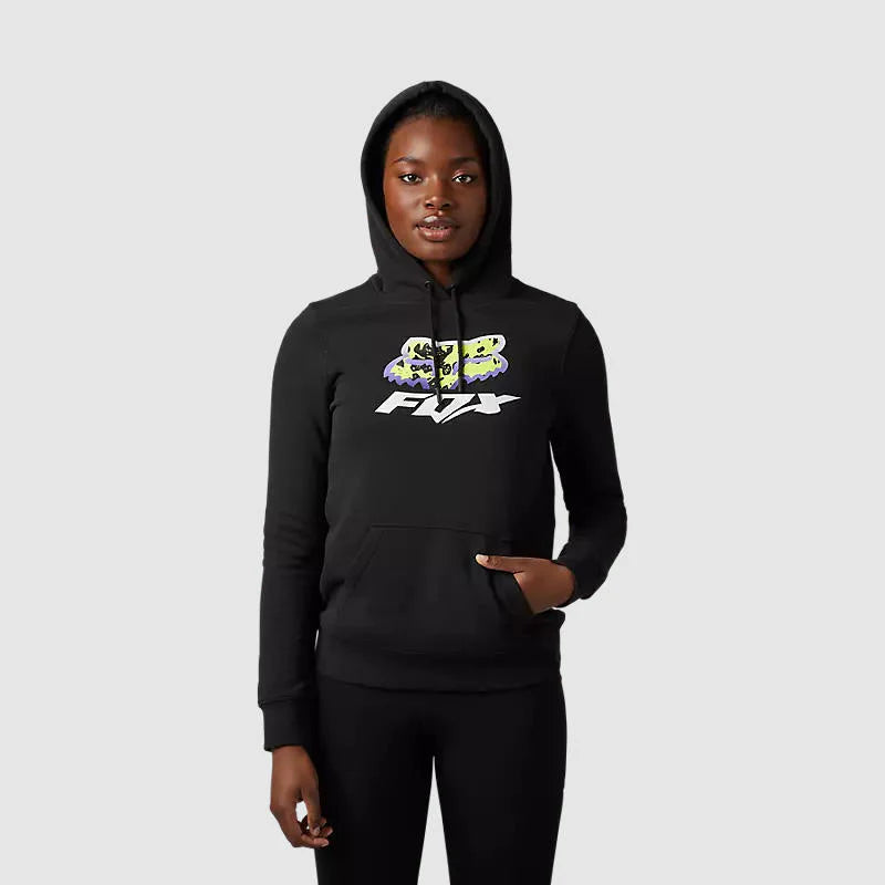 Poleron Lifestyle Mujer Morphic Negro Fox