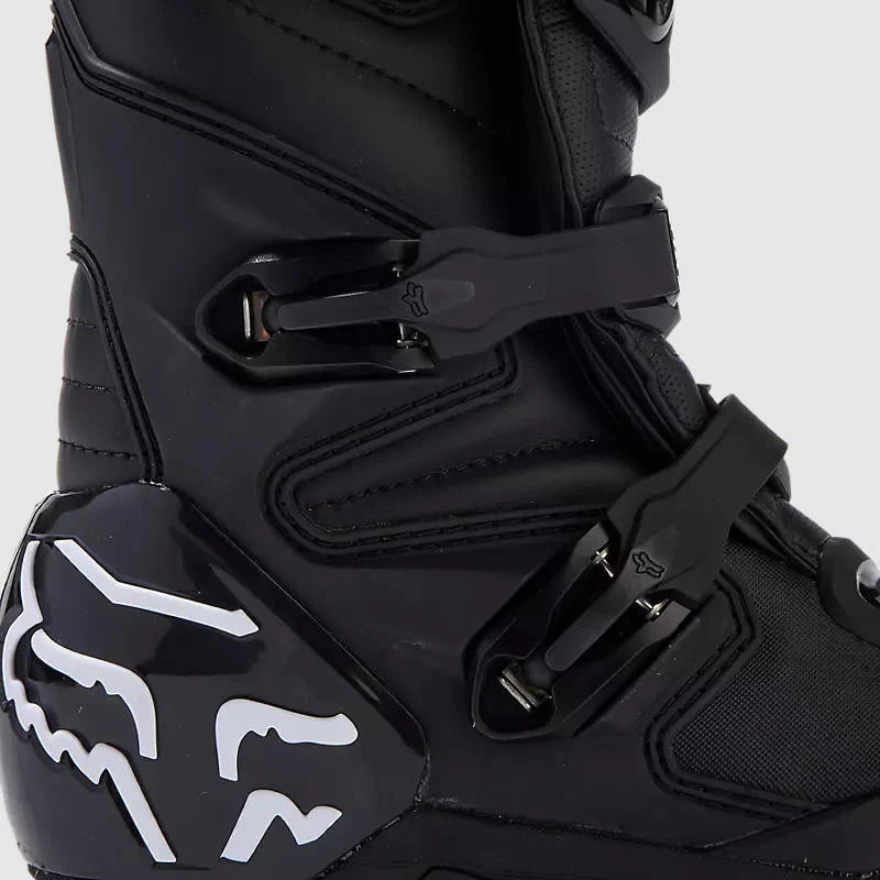 Botas Moto Niño Comp Negro Fox