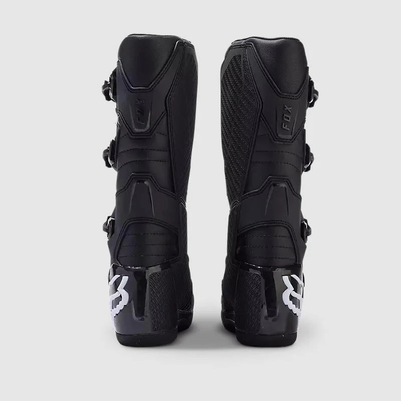 Botas Moto Niño Comp Negro Fox