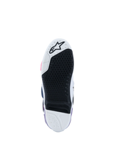 Bota Alpinestars Tech 10 Blanco/Violeta/Azul oscuro/Rosa Fluor
