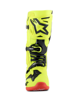Botas Alpinestars Tech 10 Amarillo Fluor/ Negro/ Rojo Fluor