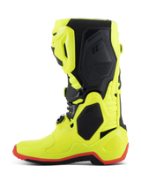 Botas Alpinestars Tech 10 Amarillo Fluor/ Negro/ Rojo Fluor
