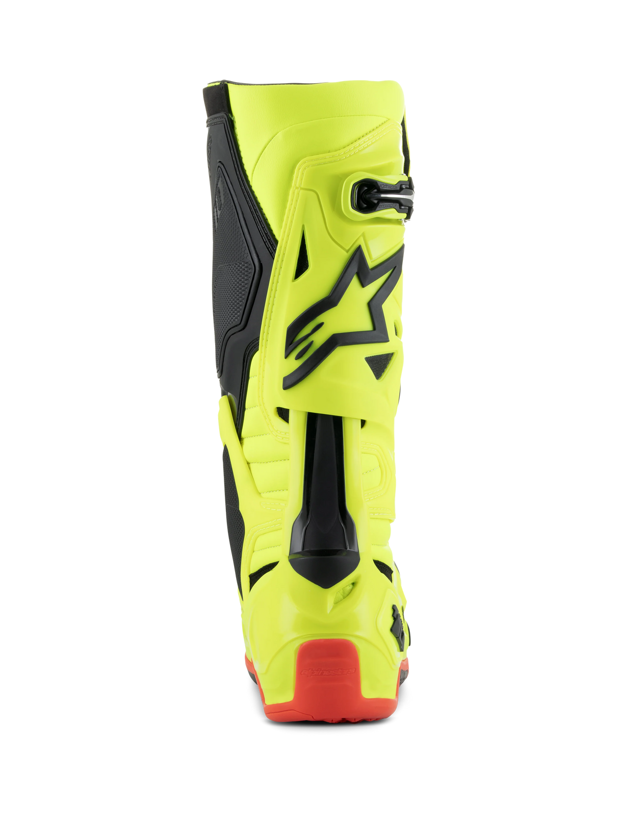Botas Alpinestars Tech 10 Amarillo Fluor/ Negro/ Rojo Fluor