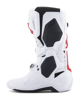 Bota Alpinestars Tech 10 Supervented  Blanco/ Rojo Brillante