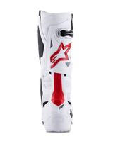 Bota Alpinestars Tech 10 Supervented  Blanco/ Rojo Brillante
