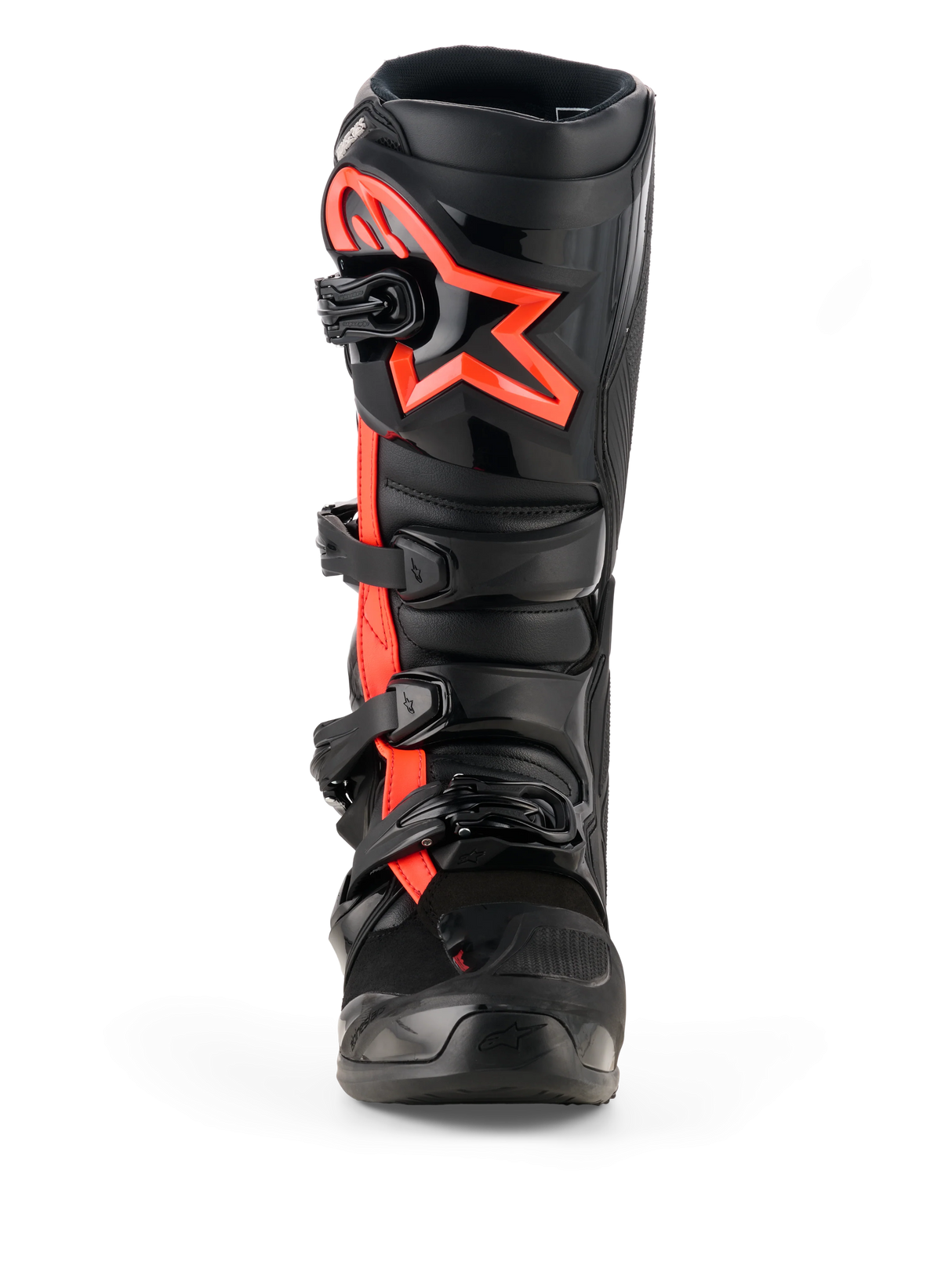 Botas Alpinestars Tech 7 Negro/ Rojo Fluor