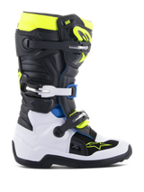 Botas Niño Alpinestars Tech 7S Negro/ Azul/ Amarillo Fluor
