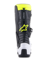 Botas Niño Alpinestars Tech 7S Negro/ Azul/ Amarillo Fluor