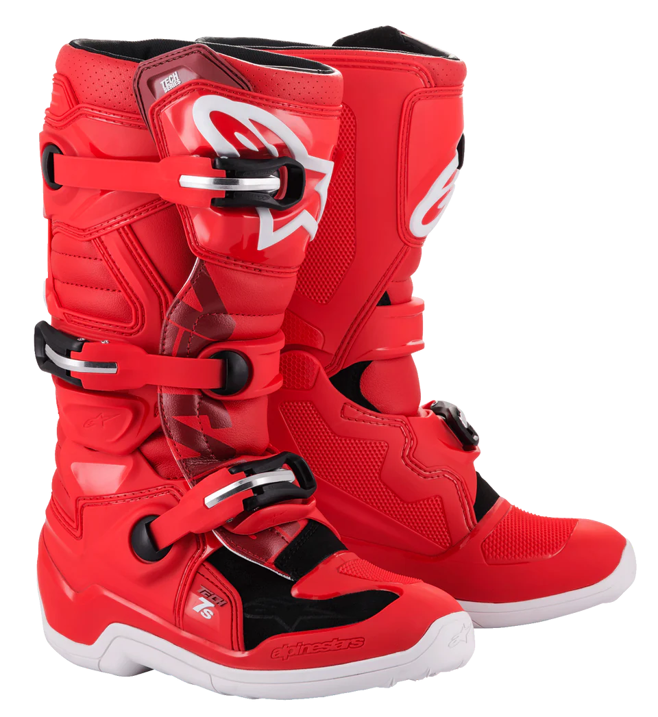 Botas niño alpinestars tech 7S Rojo