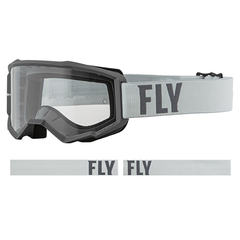 ANTIPARRA FOCUS BLACK/GREY ADULTO FLY RACING