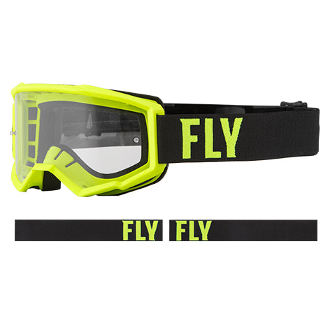 ANTIPARRA FOCUS HIVIS/BLACK ADULTO FLY RACING