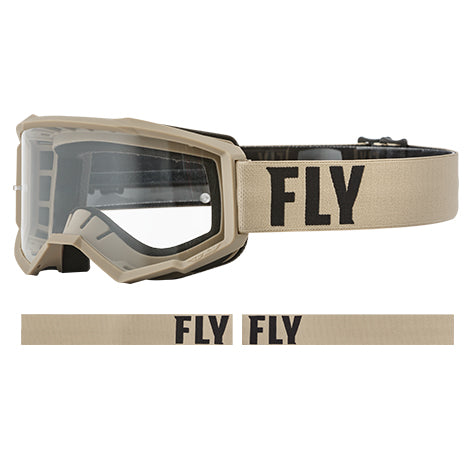 ANTIPARRA FOCUS KHAKI ADULTO FLY RACING