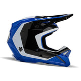 Casco Moto Niño V1 Nitro Azul Fox