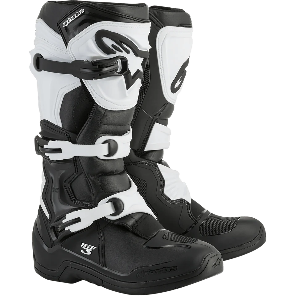 Botas alpinestars tech 3 Negro/Blanco