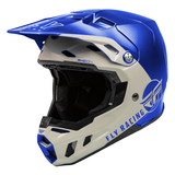 CASCO FORMULA CC CENTRUM METALLIC BLUE/GREY FLY RACING