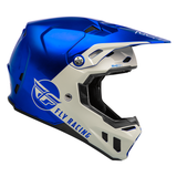 CASCO FORMULA CC CENTRUM METALLIC BLUE/GREY FLY RACING