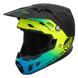 CASCO FORMULA CC CENTRUM BLACK/BLUE/HI-VIS FLY RACING