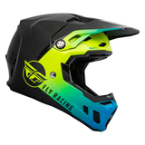 CASCO FORMULA CC CENTRUM BLACK/BLUE/HI-VIS FLY RACING