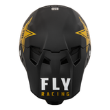 CASCO FORMULA CC ROCKSTAR MATTE BLACK/GOLD FLY RACING