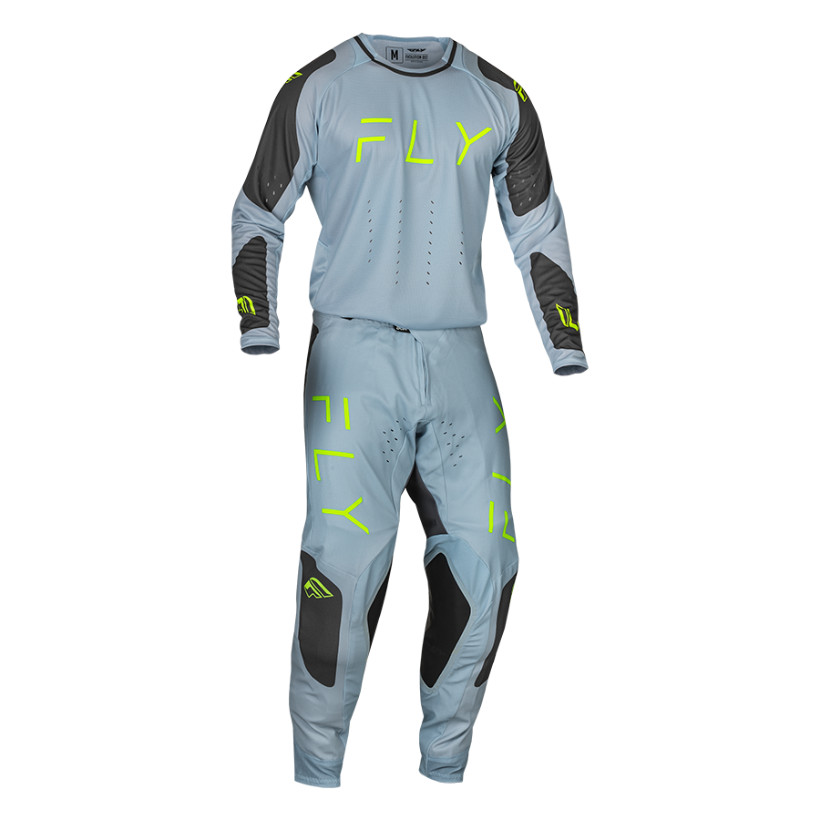 TRAJE EVOLUTION DST 2024 ICE GREY/CHARCOAL/NEON GREEN