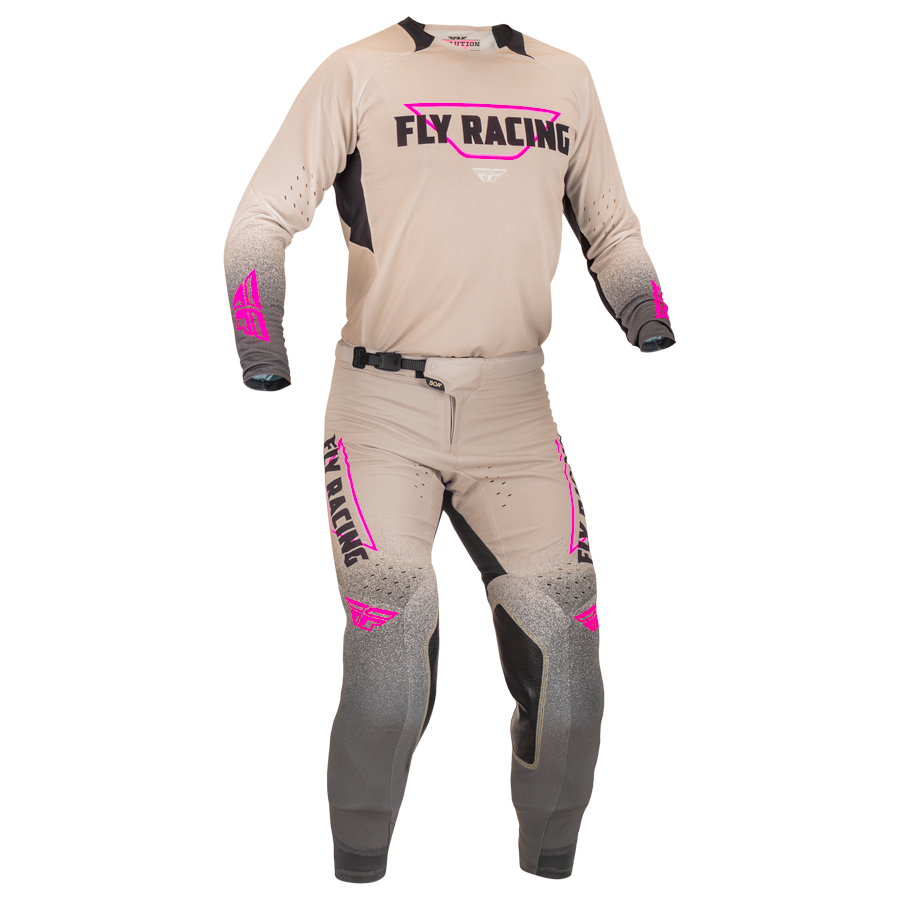 TRAJE EVO DST 2023 ADULTO IVORY / BLACK / PINK