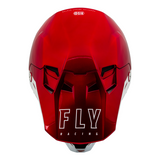 CASCO FORMULA CC CENTRUM METALLIC RED/WHITE FLY RACING