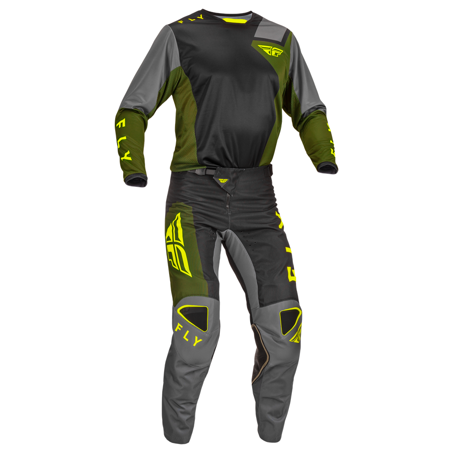 TRAJE KINETIC JET 2023 OLIVE / BLACK / HI-VIS