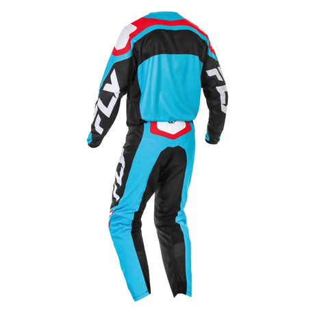 TRAJE F-16 2025 ADULTO CYAN/BLACK/WHITE