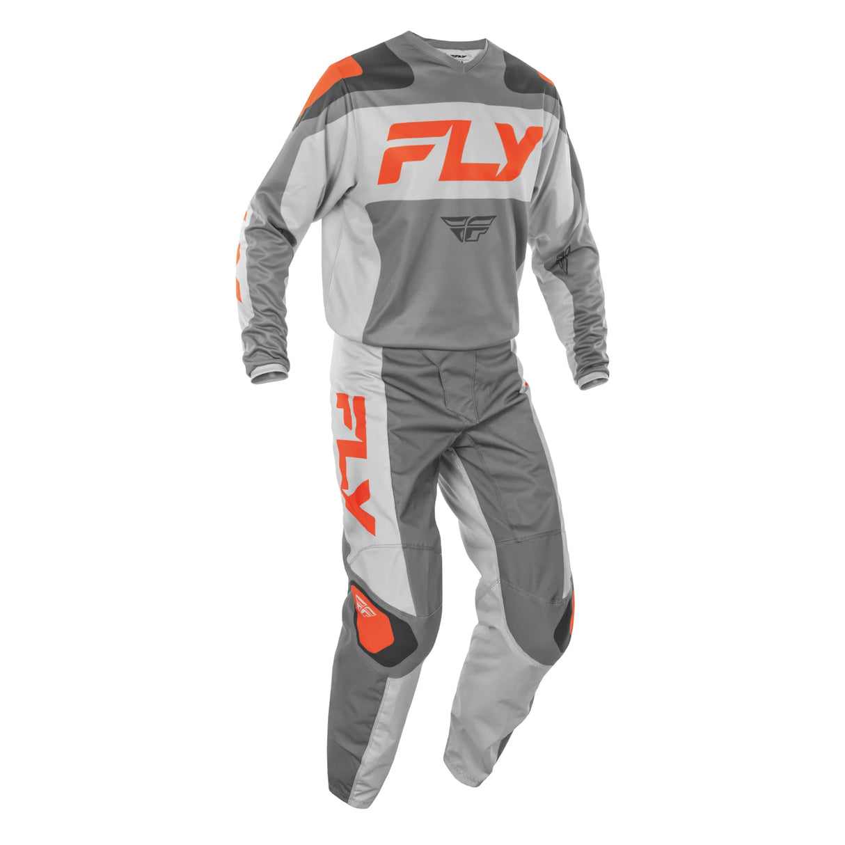 TRAJE F-16 2025 ADULTO GREY/ORANGE/LIGHT GREY