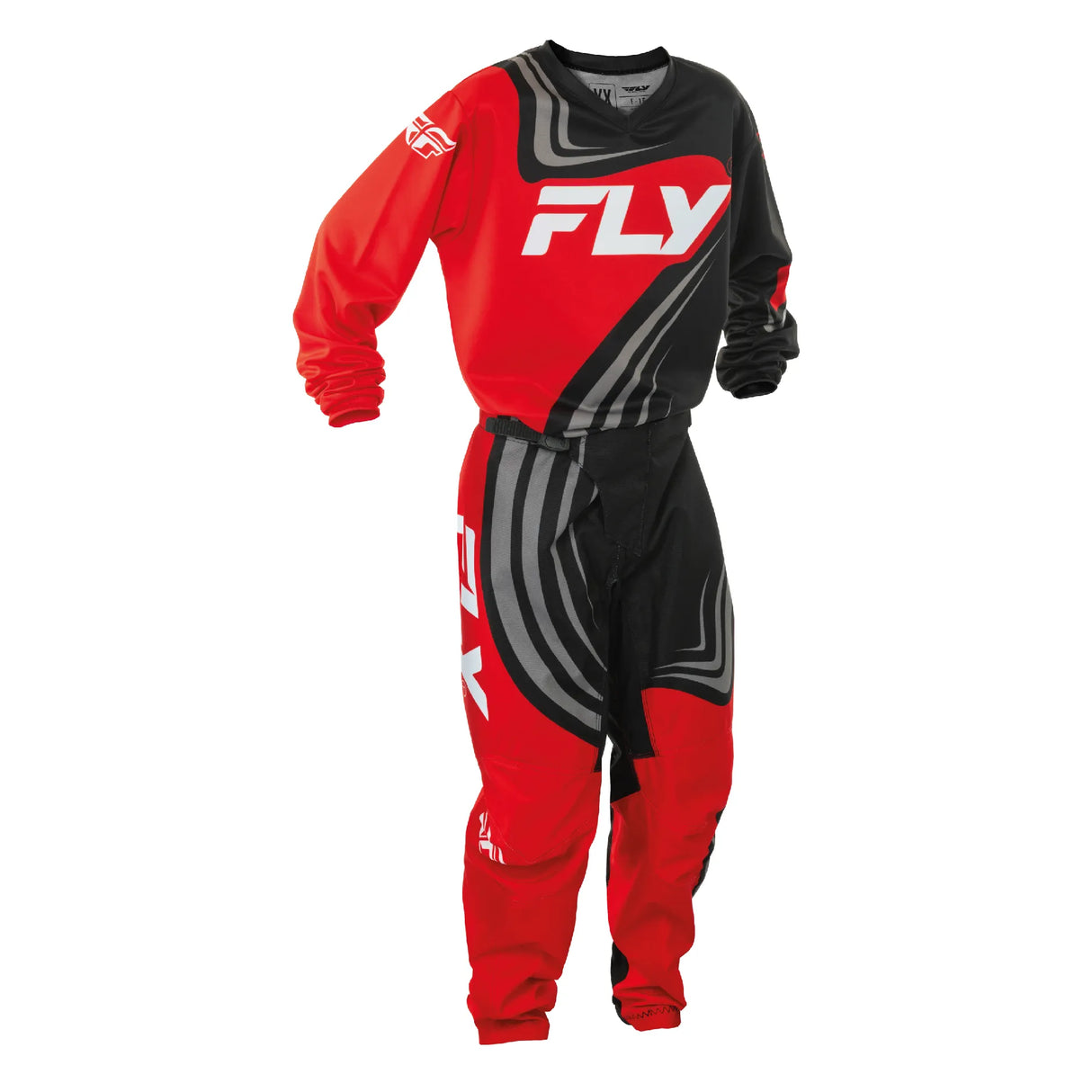 TRAJE F-16 NIÑO 2025 BLACK/RED