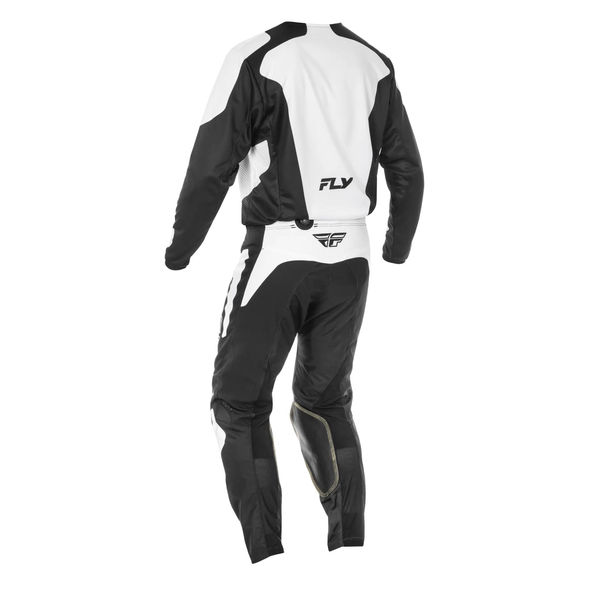 TRAJE KINETIC SYM 2025 WHITE/BLACK