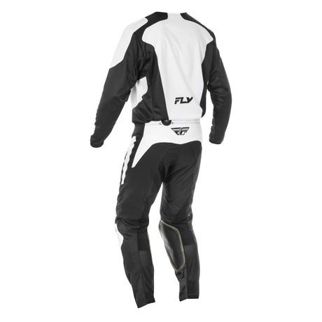 TRAJE KINETIC SYM 2025 WHITE/BLACK