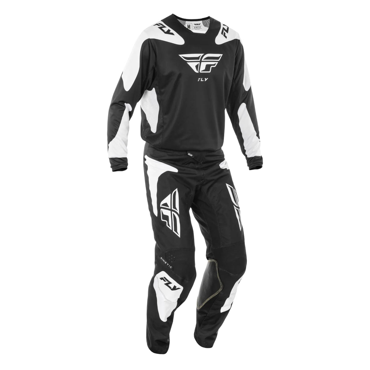 TRAJE KINETIC SYM 2025 WHITE/BLACK