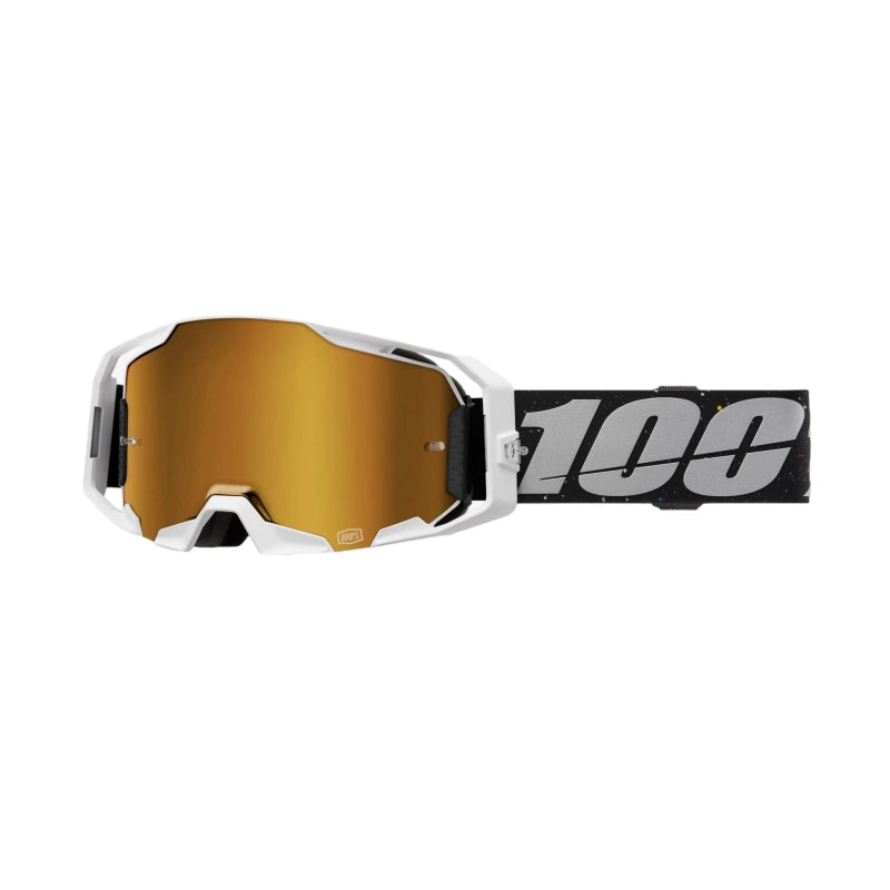 ANTIPARRA 100% ARMATIC GOGGLE RAPIDRACER - MIRROR TRUE GOLD LENS