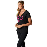 Polera Lifestyle Mujer Boundary SS Negro Fox