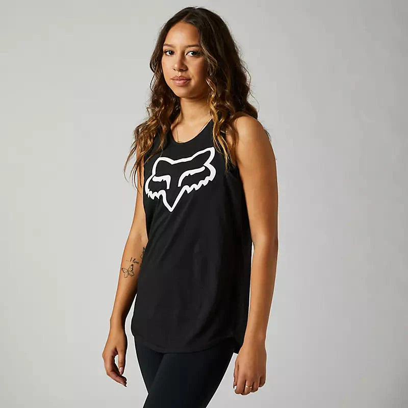 Polera Lifestyle Mujer Boundary Sin Mangas Negro Fox