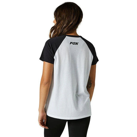 Polera Lifestyle Mujer Karrera Raglan Blanco Fox