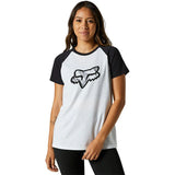 Polera Lifestyle Mujer Karrera Raglan Blanco Fox