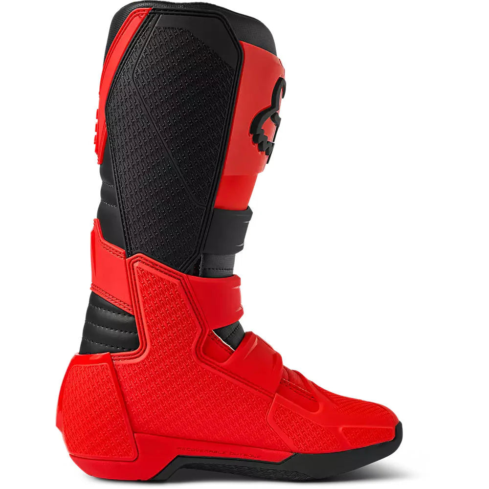 Botas Moto Comp Rojo Fox