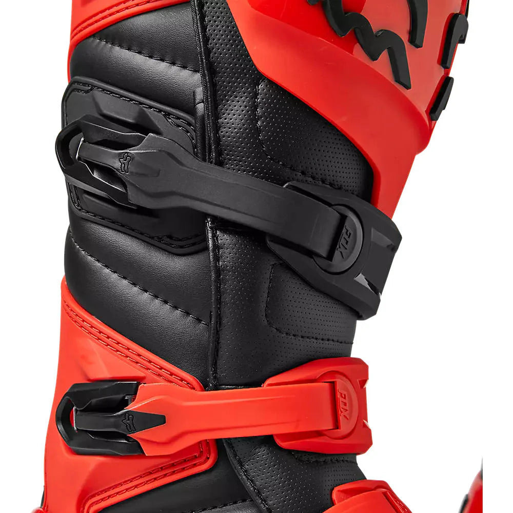 Botas Moto Comp Rojo Fox