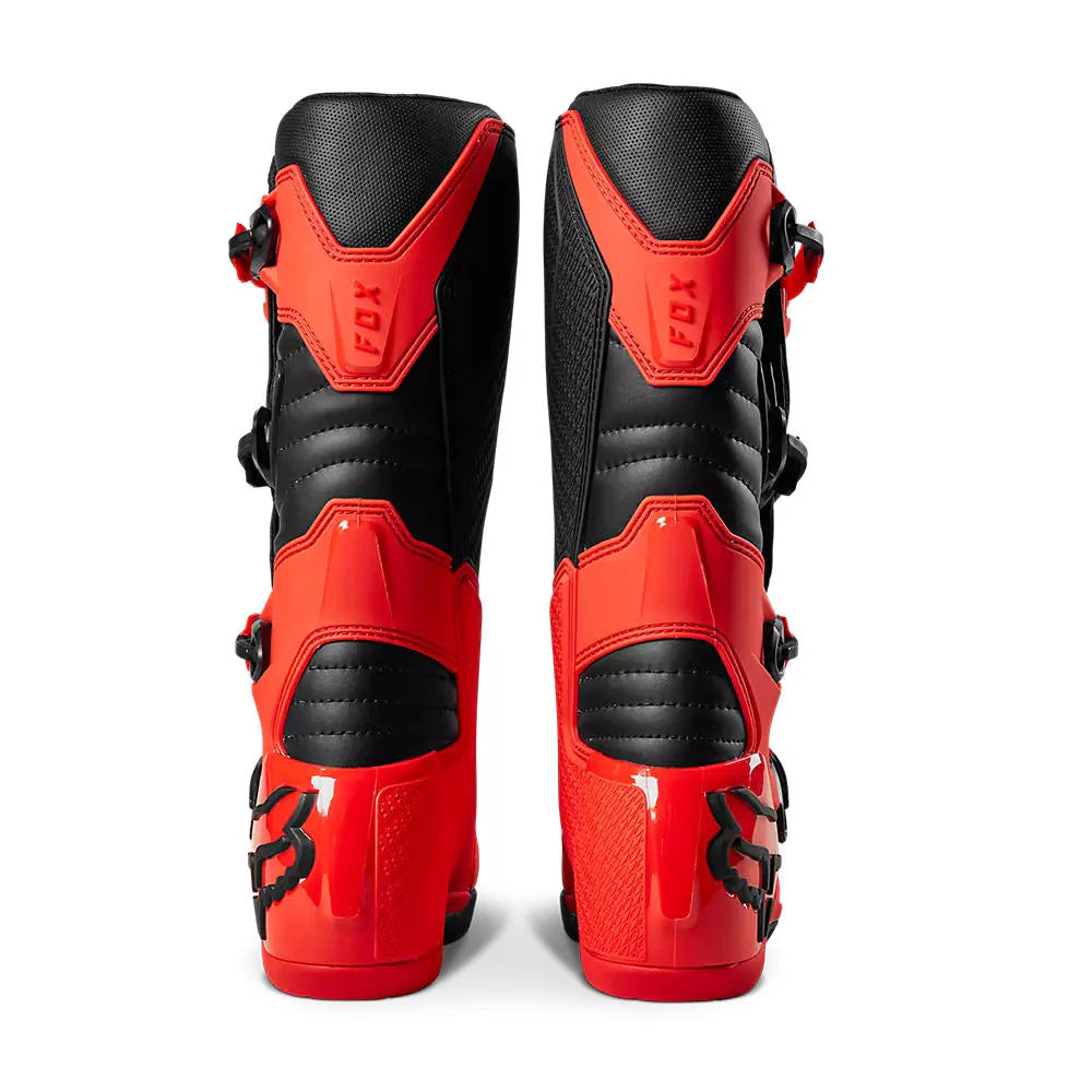 Botas Moto Comp Rojo Fox