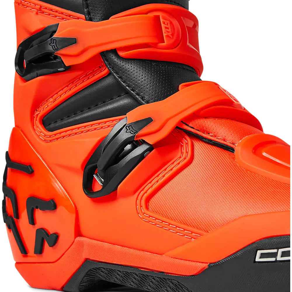 Botas Moto Comp Naranjo Fox