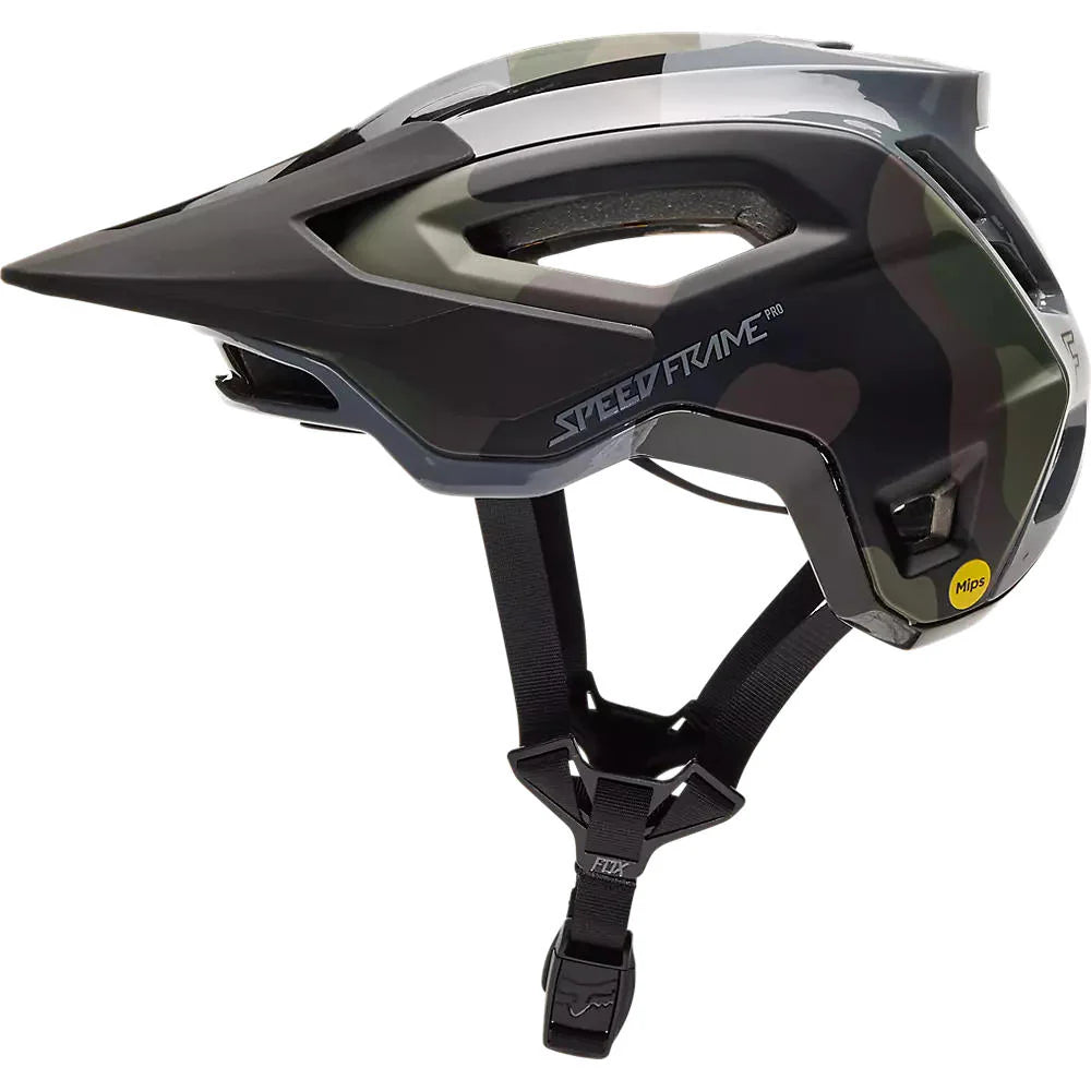 Casco Bicicleta Speedframe Pro Camo Verde Fox