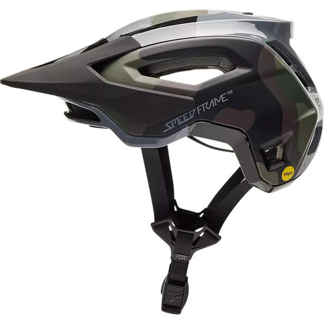 Casco Bicicleta Speedframe Pro Camo Verde Fox